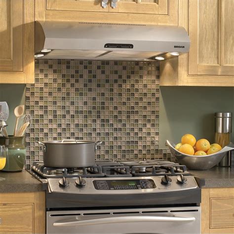 broan 30-in convertible stainless steel under cabinet range hood|broan 30 ducted.